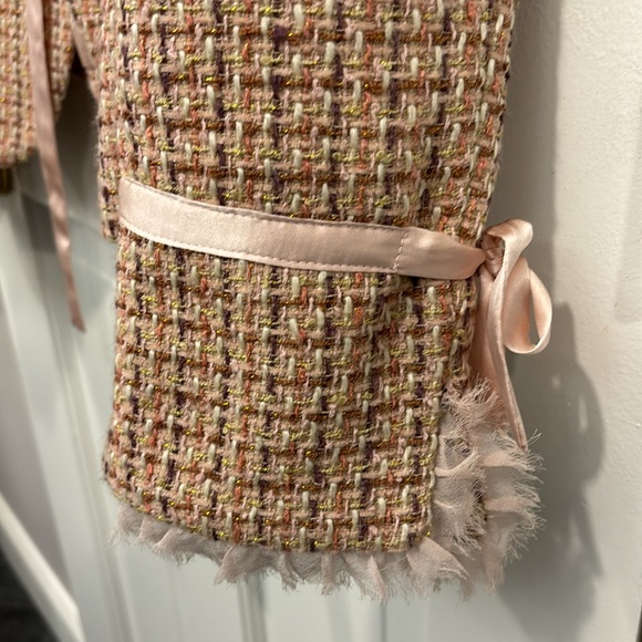 Mint condition tweed blazer by Laundry by Shelli Segal - gorgeous for work/play - Picture 3 of 5